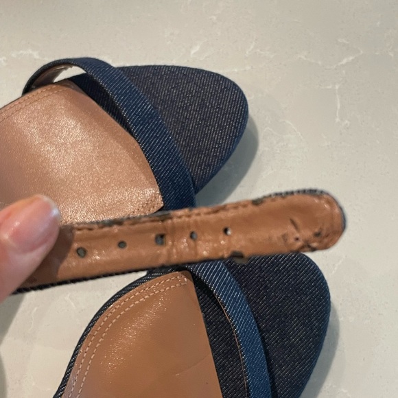 BCBG Denim Heel Stilletos - Picture 4 of 4